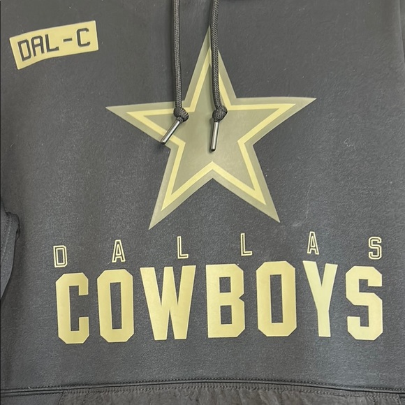 NFL Dallas Cowboys Black Salute to Service Hoodie - Picture 4 of 8